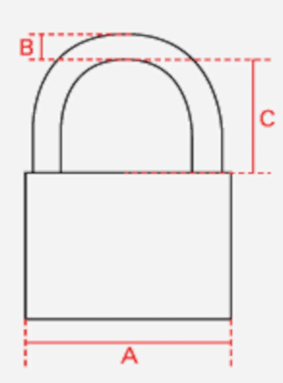 Abus Hänglås 40 mm