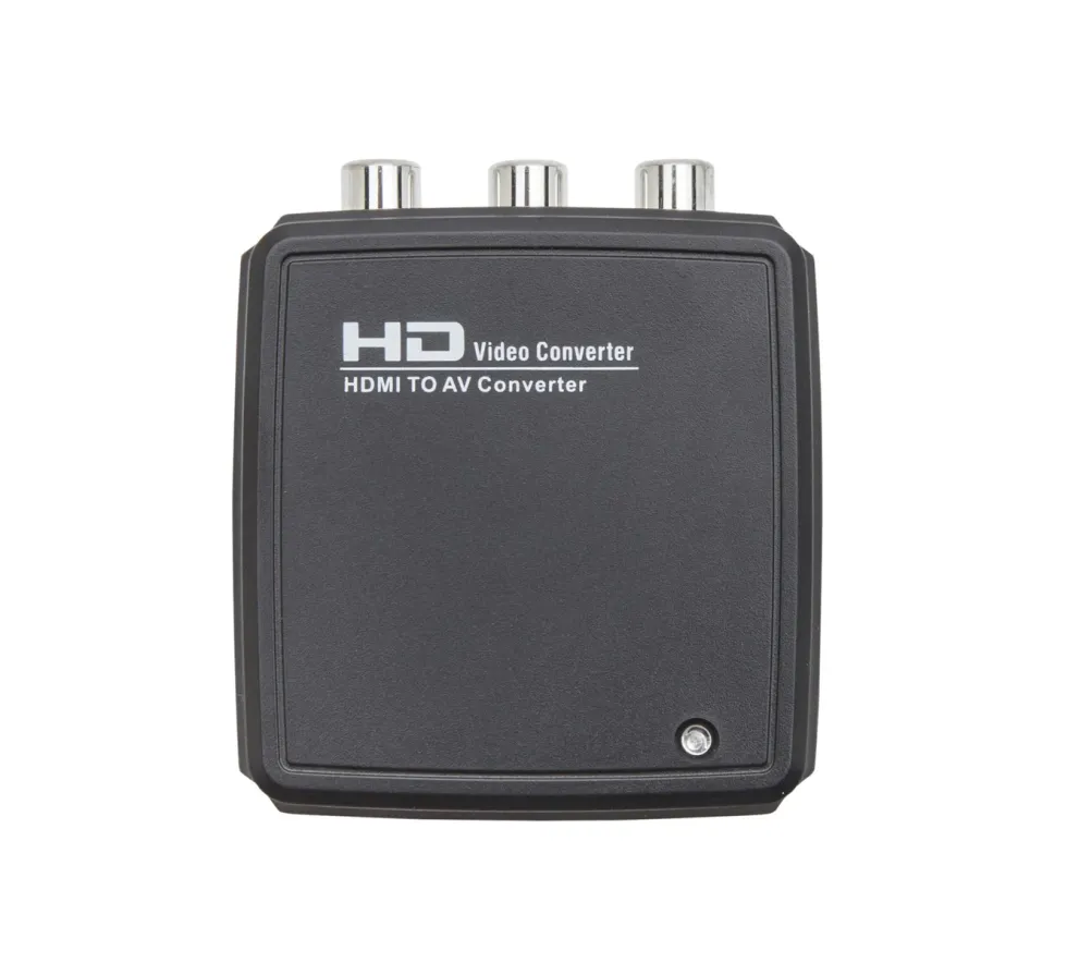 Adapter HDMI till komposit med ljud