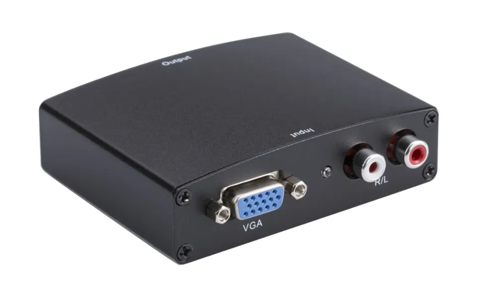 Adapter VGA till HDMI med ljud