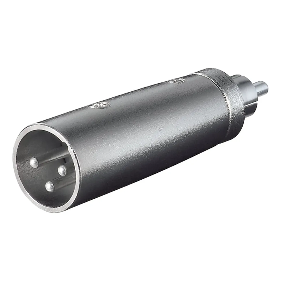 Adapter XLR-hane till RCA-hane