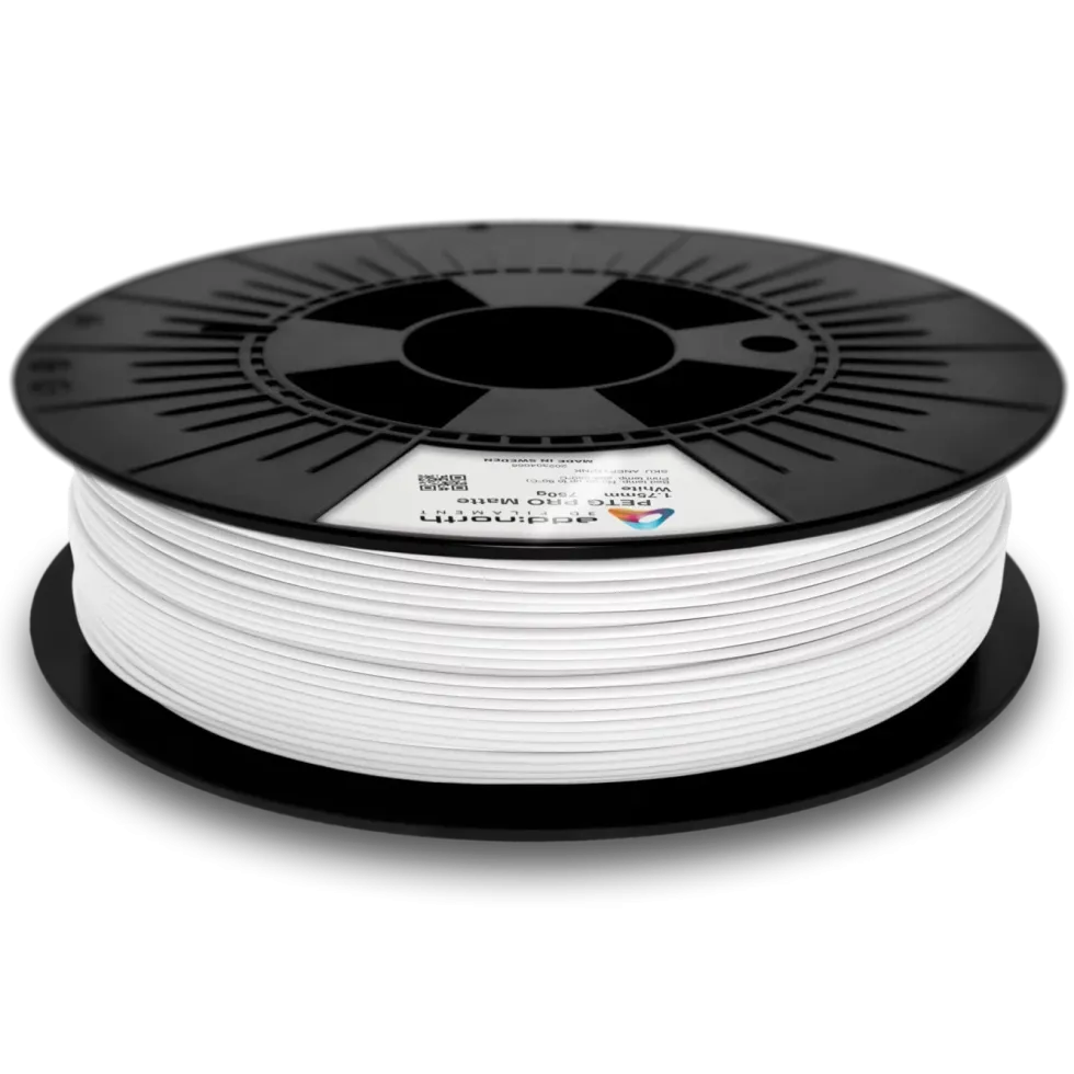 Addnorth PETG Pro-filament för 3D-skrivare Matte White
