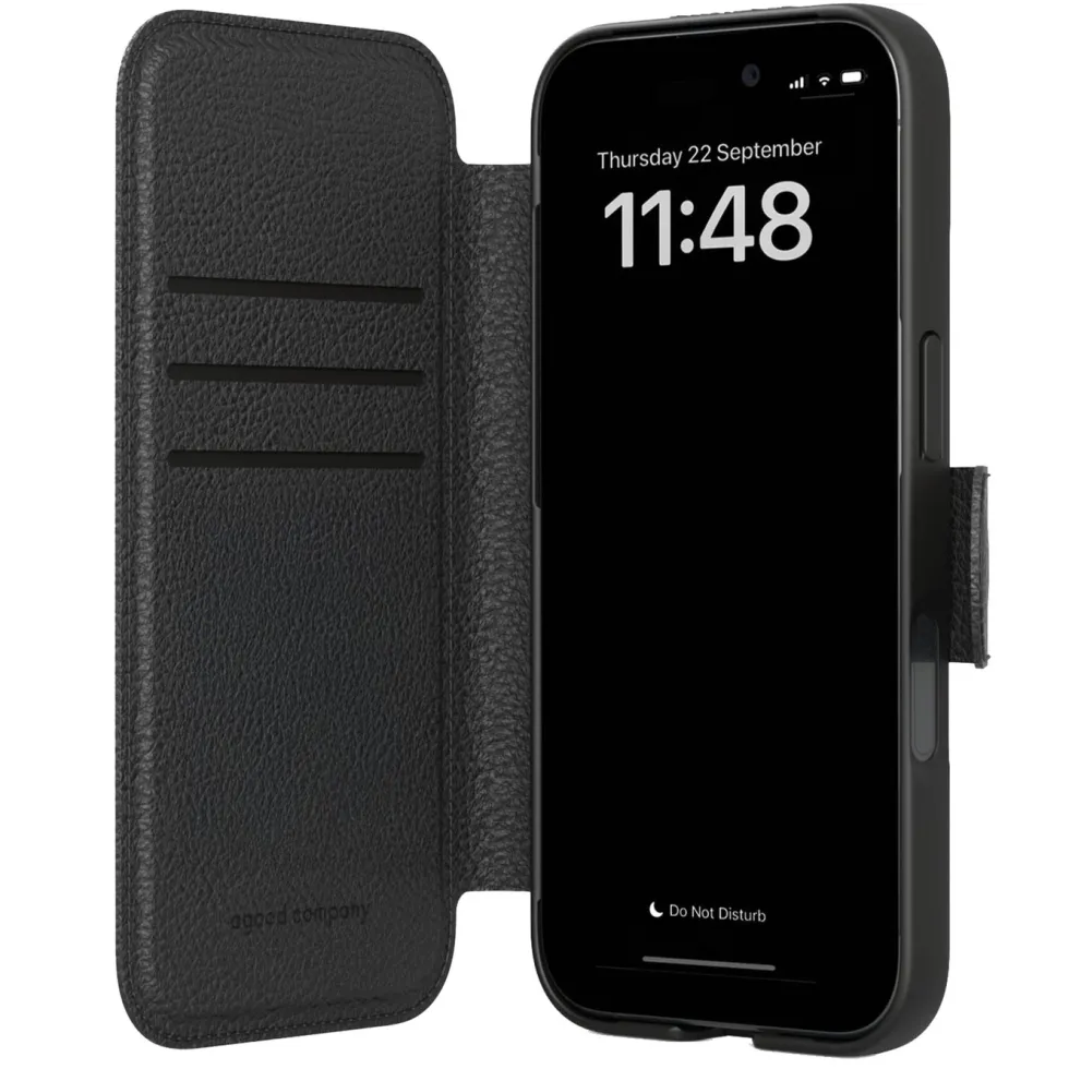 agood company Mobilplånbok iPhone 17 Pro Max Svart