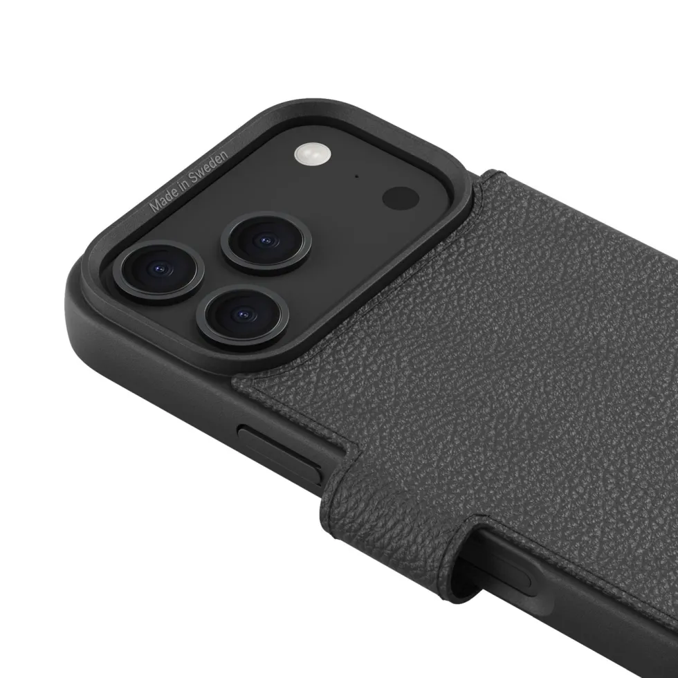 agood company Mobilplånbok iPhone 17 Pro Max Svart