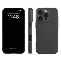 agood company Växtbaserat mobilskal iPhone 16 Pro Svart