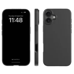 agood company Växtbaserat mobilskal iPhone 16 Plus Svart