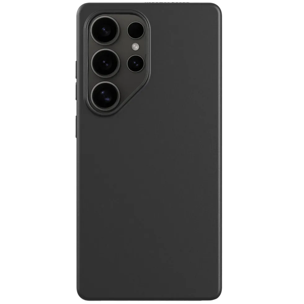 agood company Växtbaserat mobilskal Samsung S25 Ultra Svart