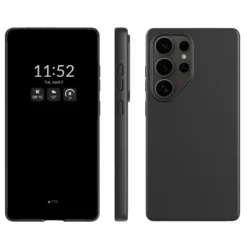agood company Växtbaserat mobilskal Samsung S25 Ultra Svart