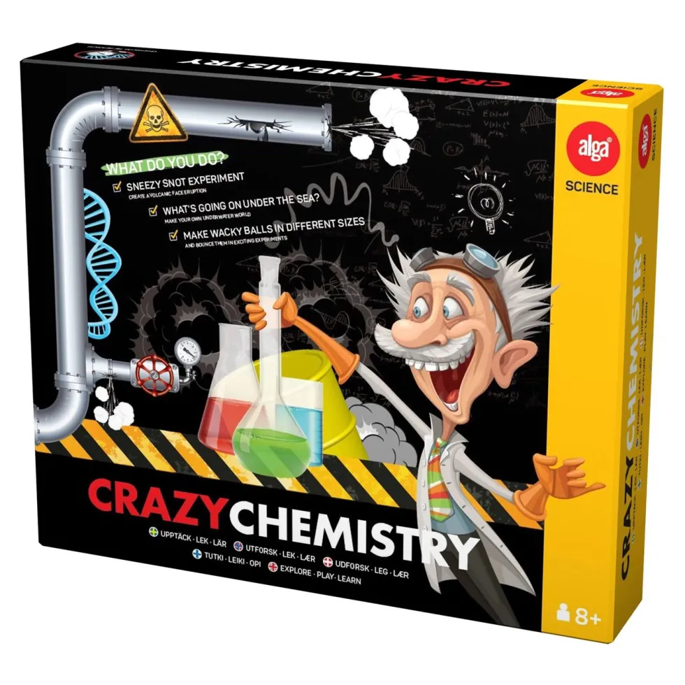 Alga Crazy Chemistry Kemilåda med experiment