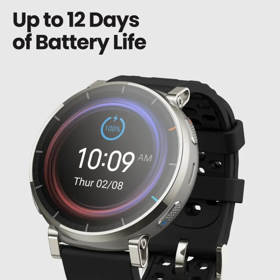 Amazfit Active 3 Premium Apex Silver