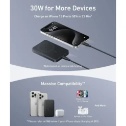 Anker MagGo Powerbank Slim 10000mah Qi2