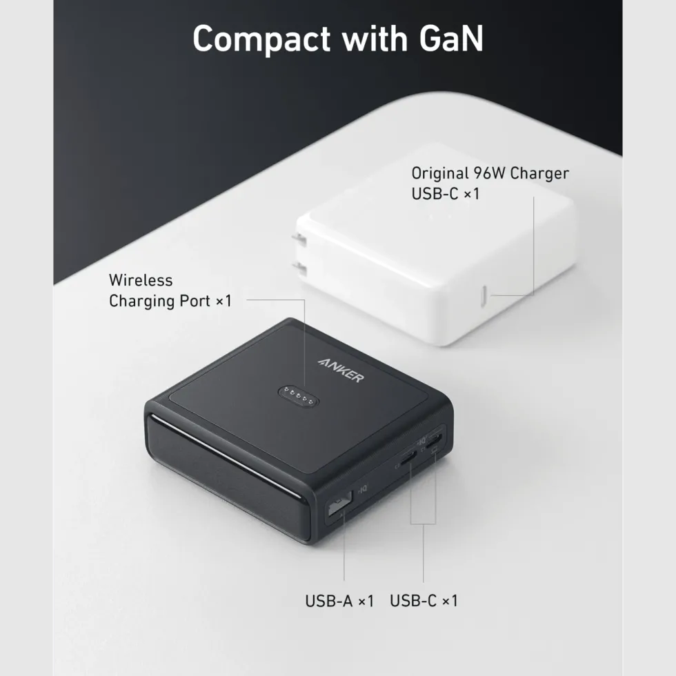 Anker 100W Laddstation för Anker Prime Powerbank