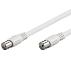 Antennkabel Vit 10 m