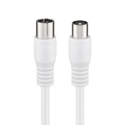 Antennkabel Vit 2 m