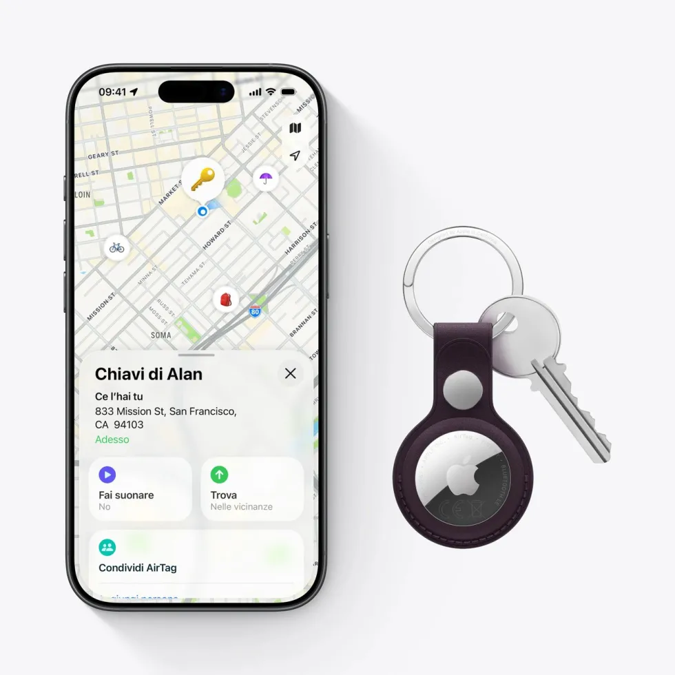 Apple AirTag 2:a gen. 1-pack