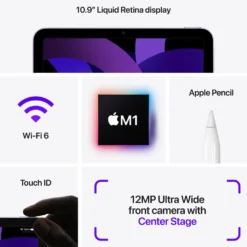 Apple iPad Air (5:e gen.) 10,9" Wifi 64 GB Rymdgrå