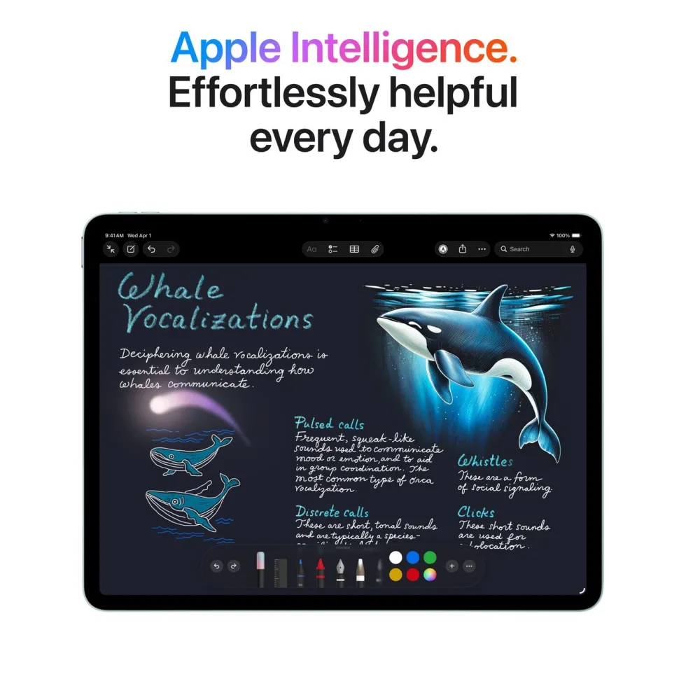 Apple iPad Air 13" (M4) 128 GB Wifi Blå