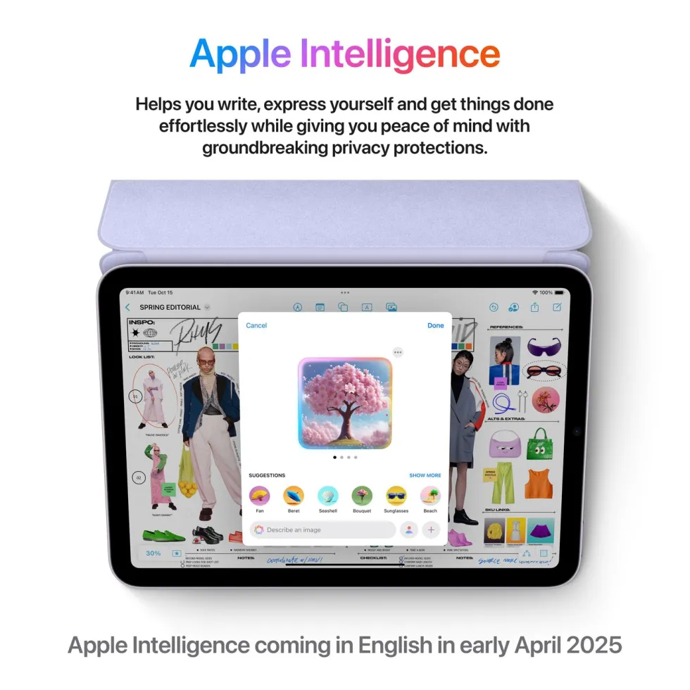 Apple iPad mini (A17 Pro) 128 GB Wifi Starlight