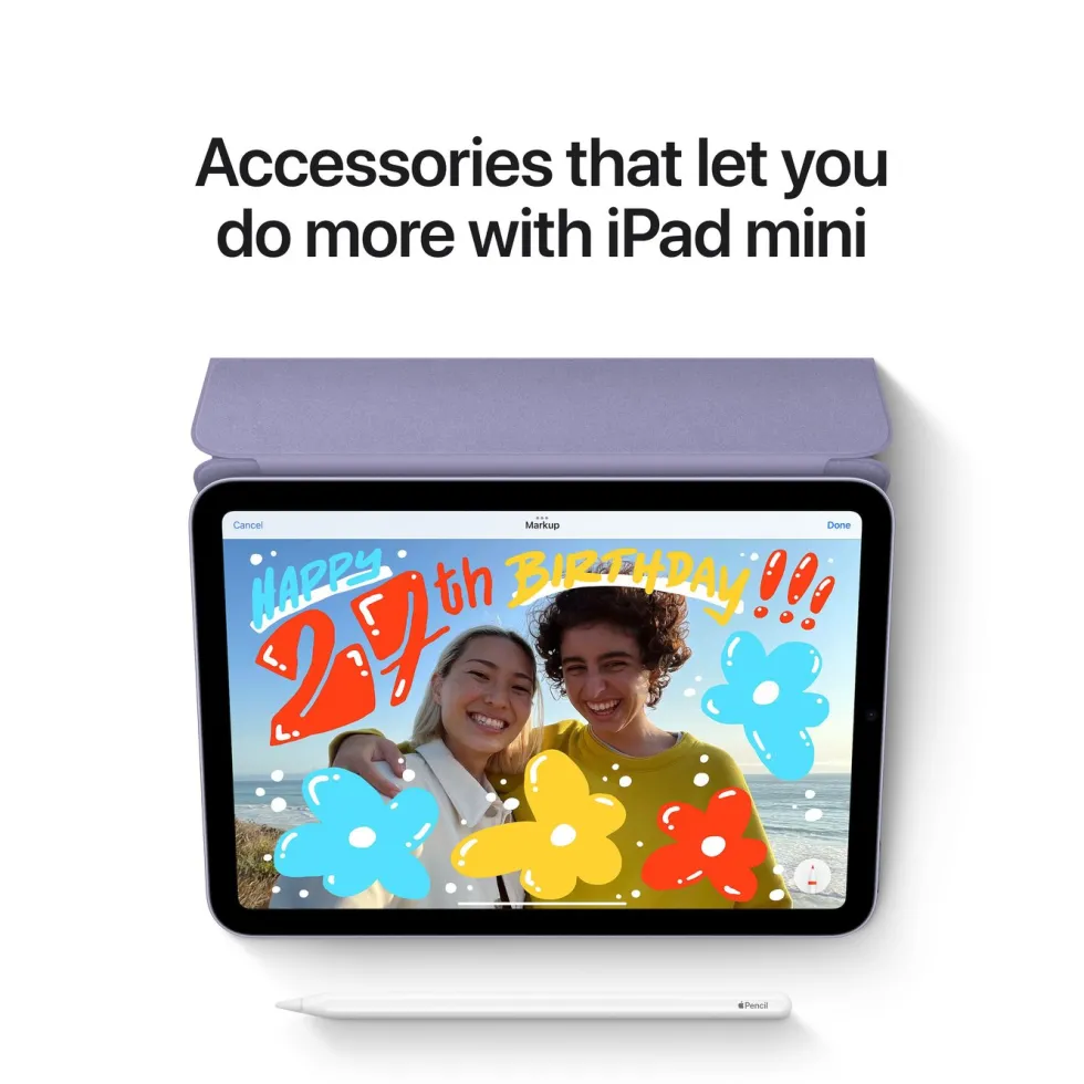 Apple iPad mini (6:e gen.) 64 GB Wifi Rymdgrå