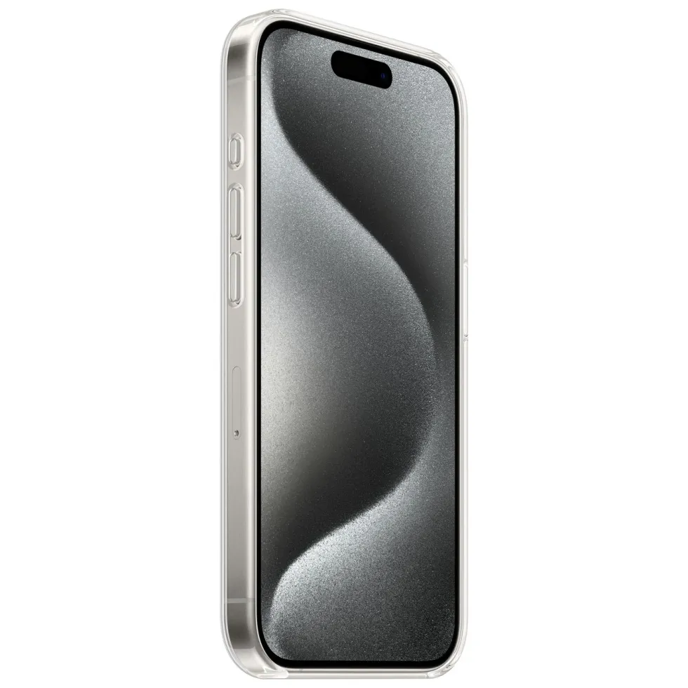 Apple Transparent skal med MagSafe till iPhone 15 Pro