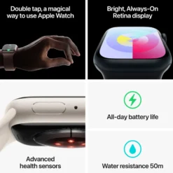 Apple Watch Series 9 GPS 45 mm Silver M/L