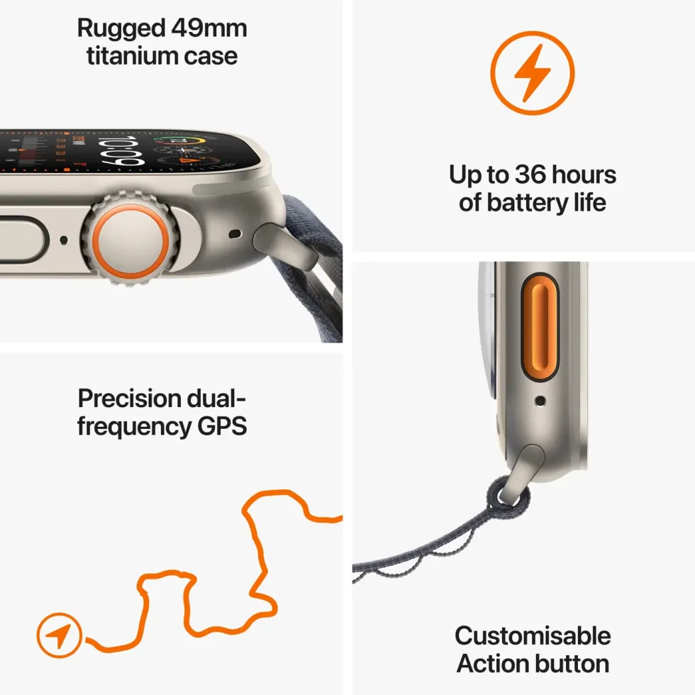 Apple Watch Ultra 2 GPS + Cellular M/L