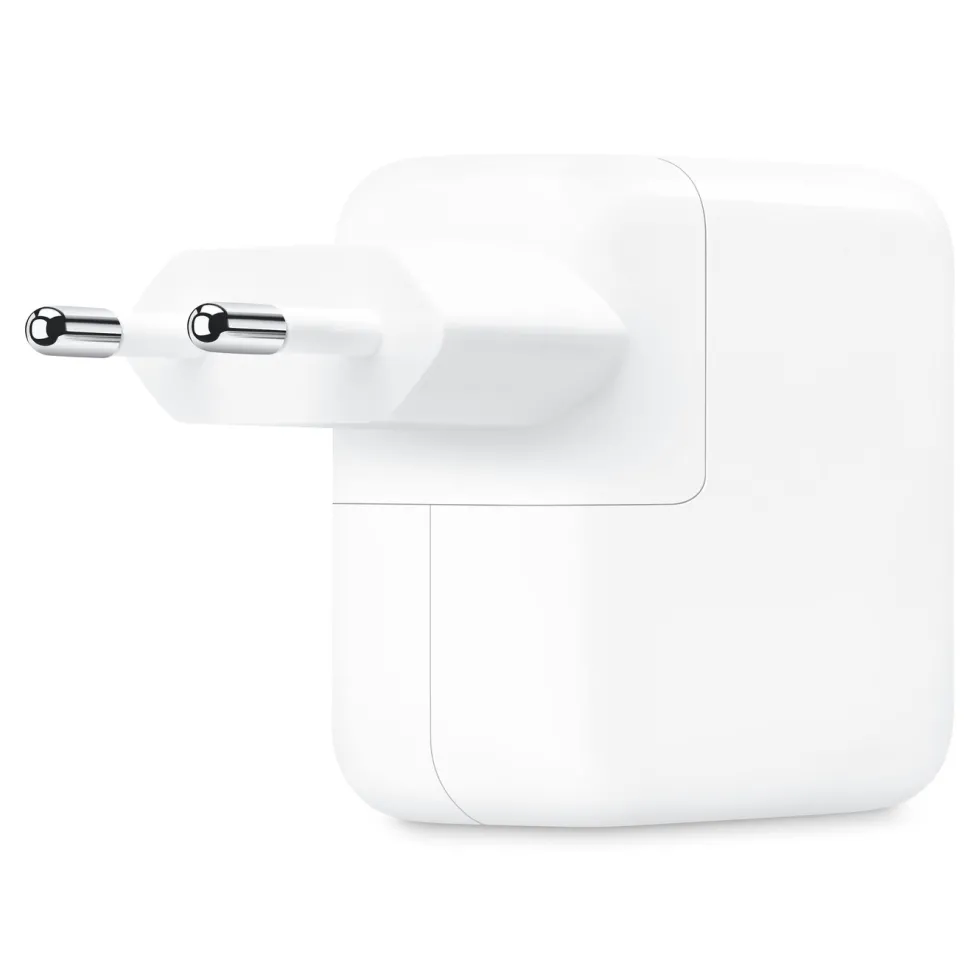 Apple 35 W usb-c-strömadapter med två portar