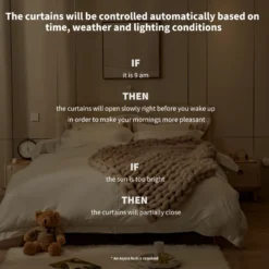 Aqara Curtain Driver E1 Gardinkontroll för gardinstång