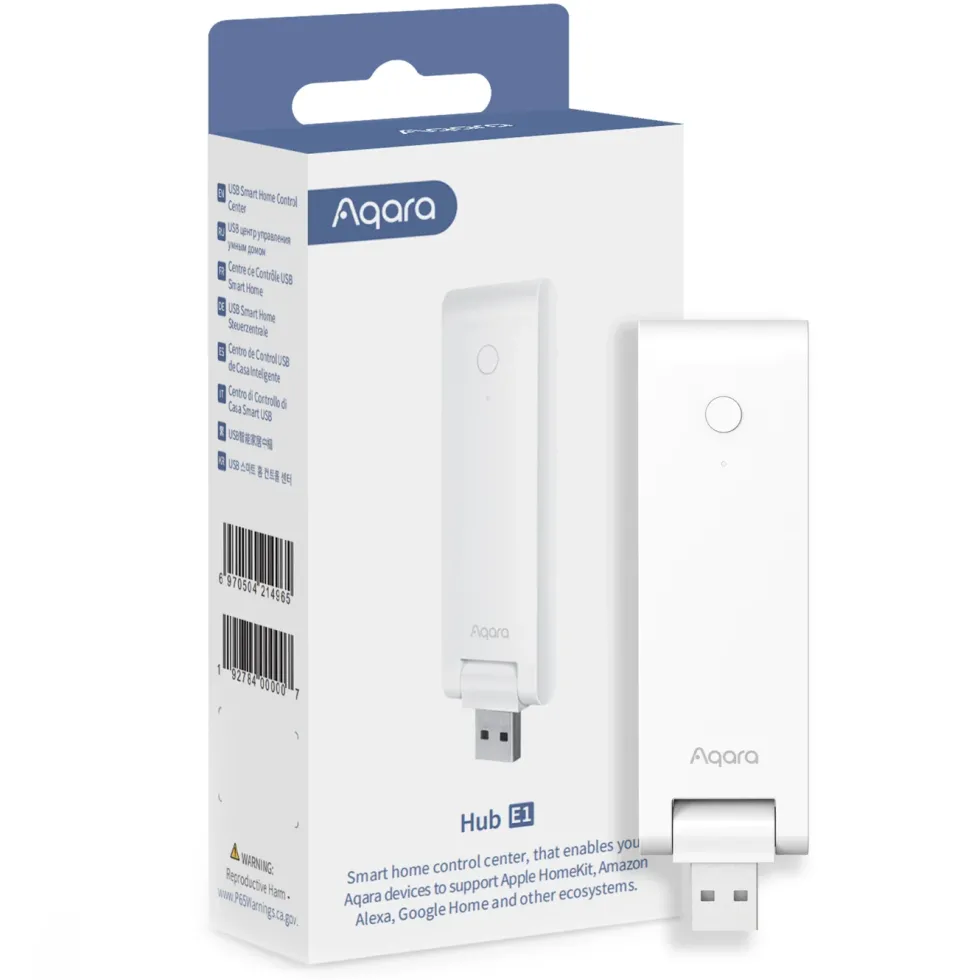 Aqara Hub E1 Smart Gateway med Zigbee 3.0