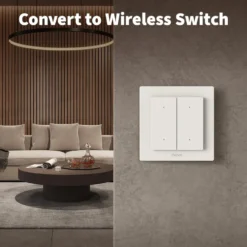 Aqara Light Switch H2 EU – smart strömbrytare med 1 kanal Vit