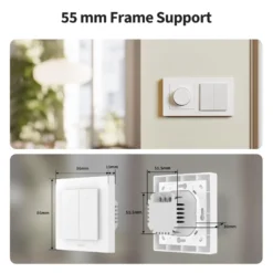 Aqara Shutter Switch H2 EU för rullgardiner och persienner