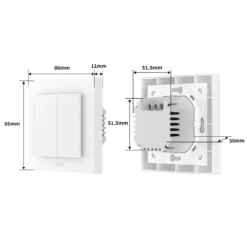 Aqara Shutter Switch H2 EU för rullgardiner och persienner