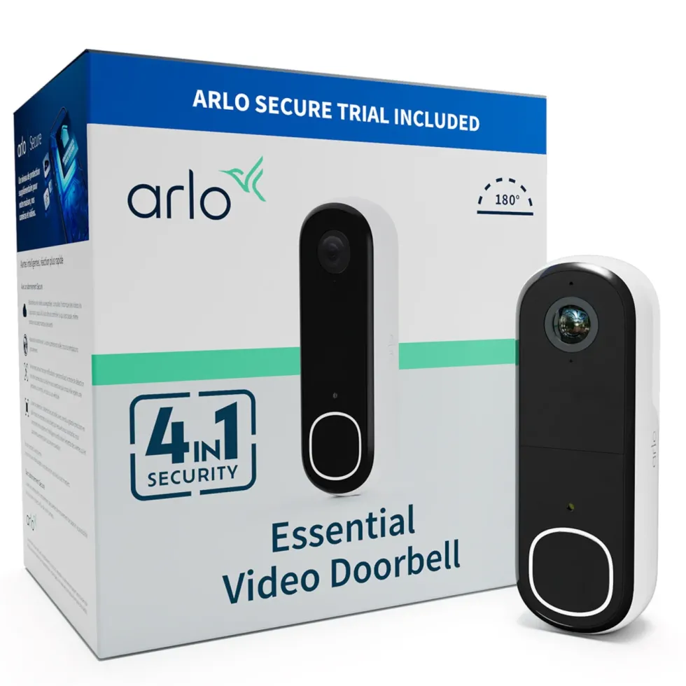 Arlo Essential Doorbell 2 FHD Trådlös Dörrklocka