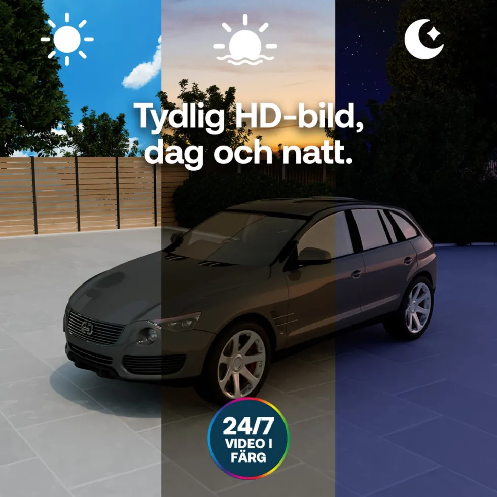 Arlo Essential 3 HD PTZ – Nätansluten övervakningskamera 2-pack