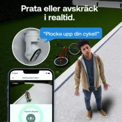 Arlo Essential 3 HD PTZ – Nätansluten övervakningskamera 2-pack