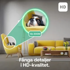 Arlo Essential 3 HD PTZ – Övervakningskamera inomhus 2-pack