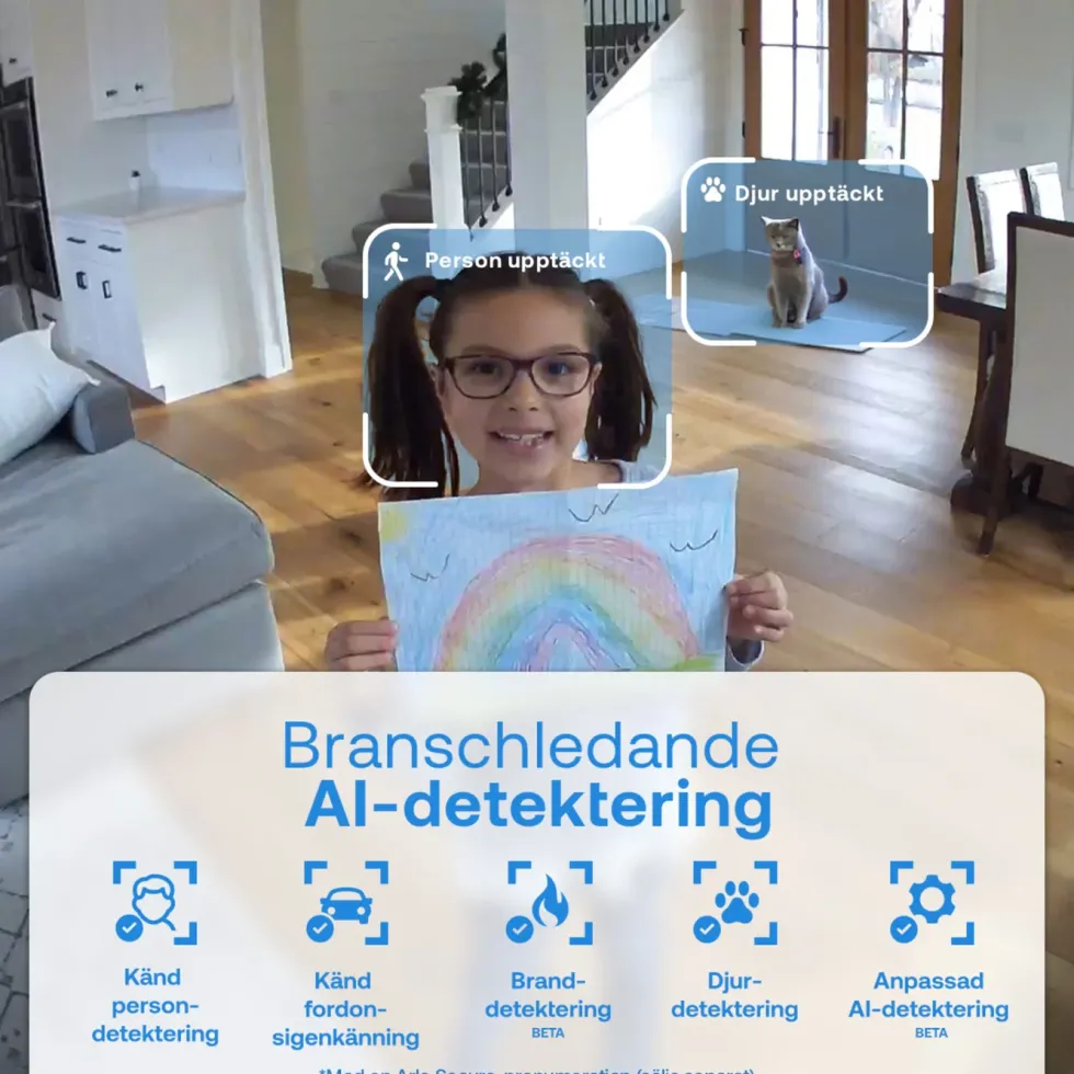 Arlo Essential 3 HD PTZ – Övervakningskamera inomhus 2-pack