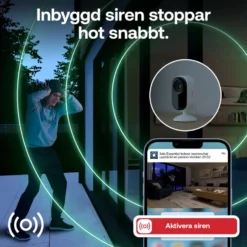 Arlo Essential 3 HD PTZ – Övervakningskamera inomhus 2-pack