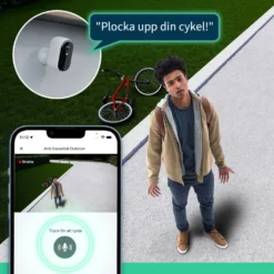Arlo Essential 2 2K – Trådlös övervakningskamera 2-pack