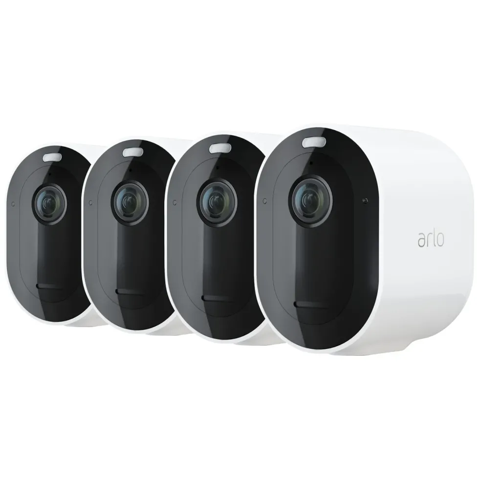 Arlo Pro 4 Spotlight – Trådlös övervakningskamera 4-pack