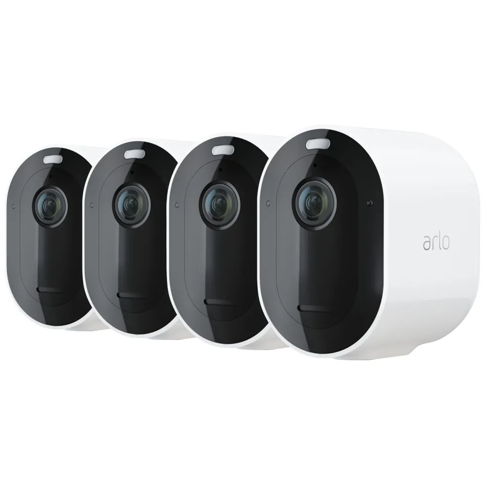 Arlo Pro 4 Spotlight – Trådlös övervakningskamera 4-pack