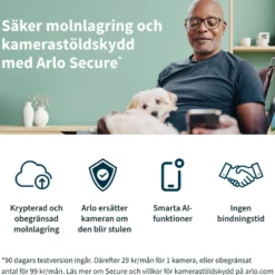 Arlo Pro 4 Spotlight – Trådlös övervakningskamera 4-pack
