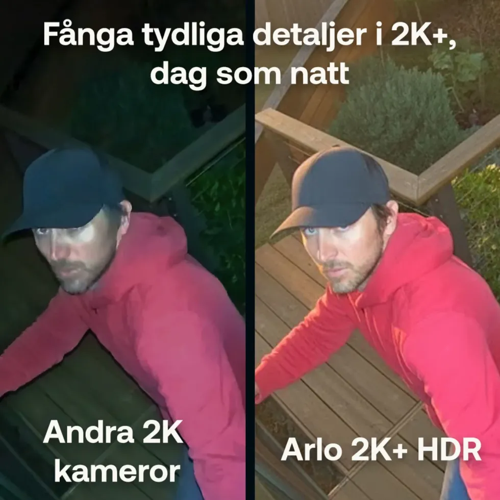 Arlo Pro 6 – Trådlös övervakningskamera 2-pack