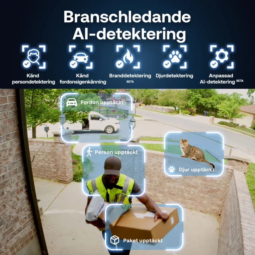 Arlo Pro 6 – Trådlös övervakningskamera 2-pack