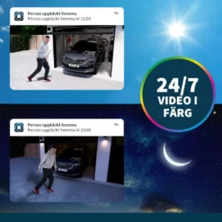 Arlo Ultra 2 Spotlight – Trådlös övervakningskamera 4-pack Svart