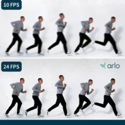 Arlo Ultra 2 Spotlight – Trådlös övervakningskamera 4-pack Svart