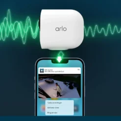 Arlo Ultra 2 Spotlight – Trådlös övervakningskamera 4-pack Svart