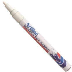 Artline Textilpenna Artline EKC-1 Fabric vit