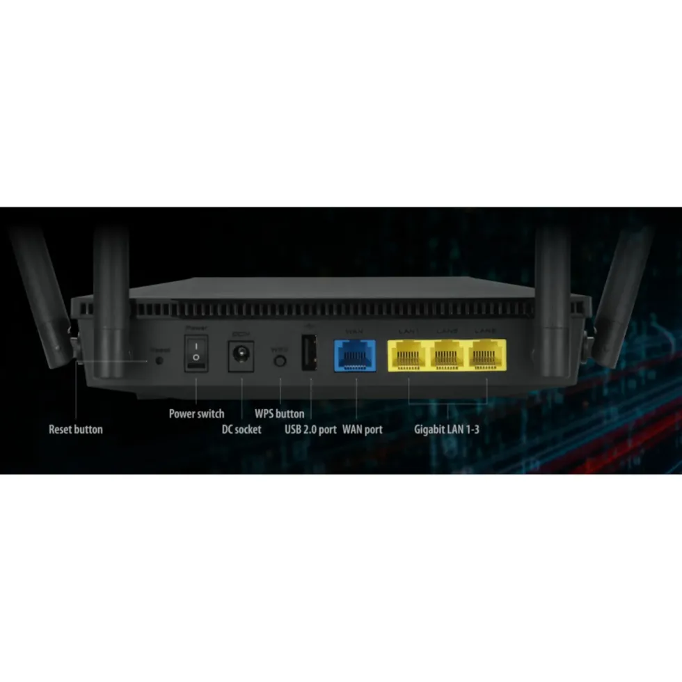 Asus RT-AX53U Trådlös router AX1800