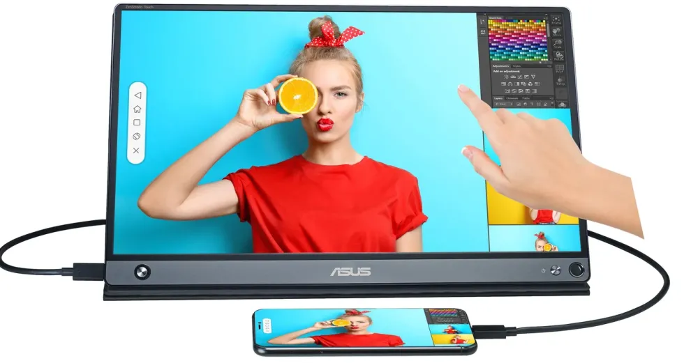 Asus ZenScreen MB16AMT Touch monitor 15,6”