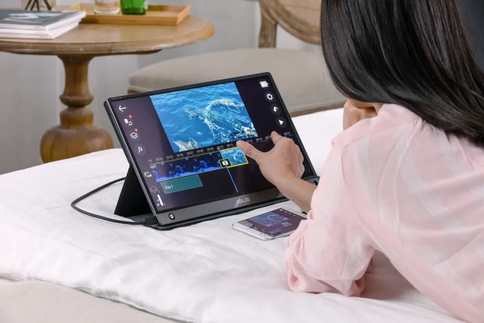 Asus ZenScreen MB16AMT Touch monitor 15,6”